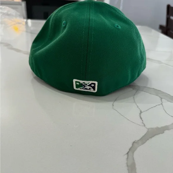 Hartford Yard Goats MILB NE Low Profile "AC Alt 3" Fitted Hat~ Green - Picture 4 of 4